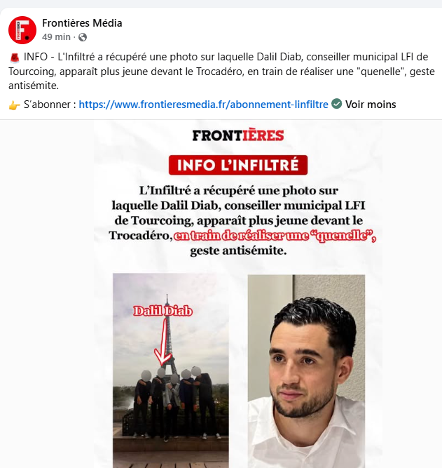 Internaute66914's tweet photo. d'après @Frontieresmedia la "quenelle" est un geste antisémite... https://t.co/rPNIGfbABc