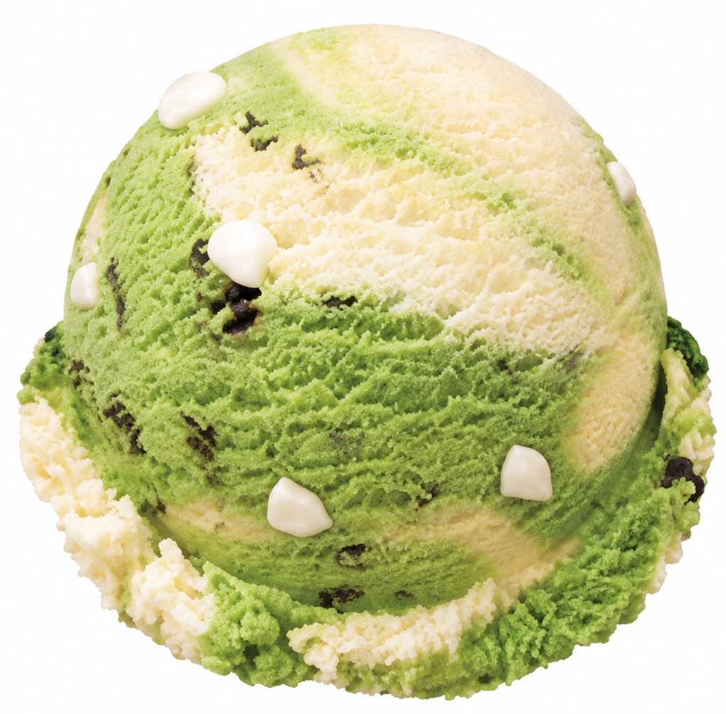 sweetroad5's tweet photo. １０月１日(木)よりサーティワンから、チョコ入り抹茶とキャラメルのゴルフコースにマシュマロがナイスオンした「レッツ ゲット ア バーディー」が新発売されます✨
https://t.co/q2QUcysnG8 https://t.co/xd3byr0N16