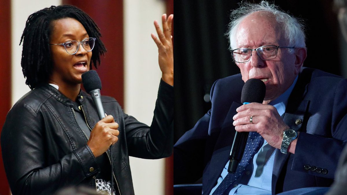PollTracker2024's tweet photo. #FloridaSenate 

Politico: Senator Bernie Sanders to spend from $23 million war chest backing Angie Nixon against Senator Ashley Moody https://t.co/Jzy8nXPCTr