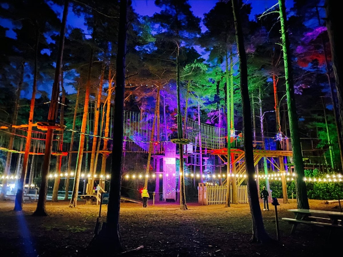 DestinationMK's tweet photo. ✨ WIN a Sundown Adventure for FOUR ✨

Would you dare? This autumn, @GoApeTribe Salcey Forest opens up their amazing tree top, high ropes course for you to try at sunset, so you get to climb in the dark! 😱

To ENTER; head to our Facebook page https://t.co/gm12sgMFiy https://t.co/oisfNnGbOM