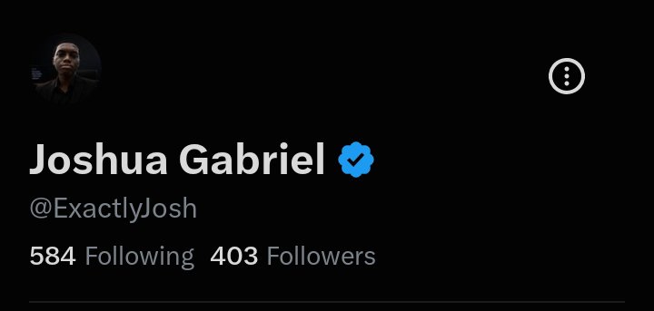 ExactlyJosh's tweet photo. Over 400 followers already 

Thanks guys 😁 

If U are in tech let's connect 😀🤝 https://t.co/8JavOPyUmF