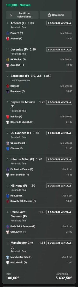 borracholudo's tweet photo. Hoy es día de futbol femenino y lo sabemos muy bien

En esta categoría los apostadores jugamos con muchísima ventaja

Hay una serie de requisitos que siempre ocurren. Esta combi es solo un ejemplo, la buena y potente de verdad está abajo https://t.co/sYlPocGHoZ