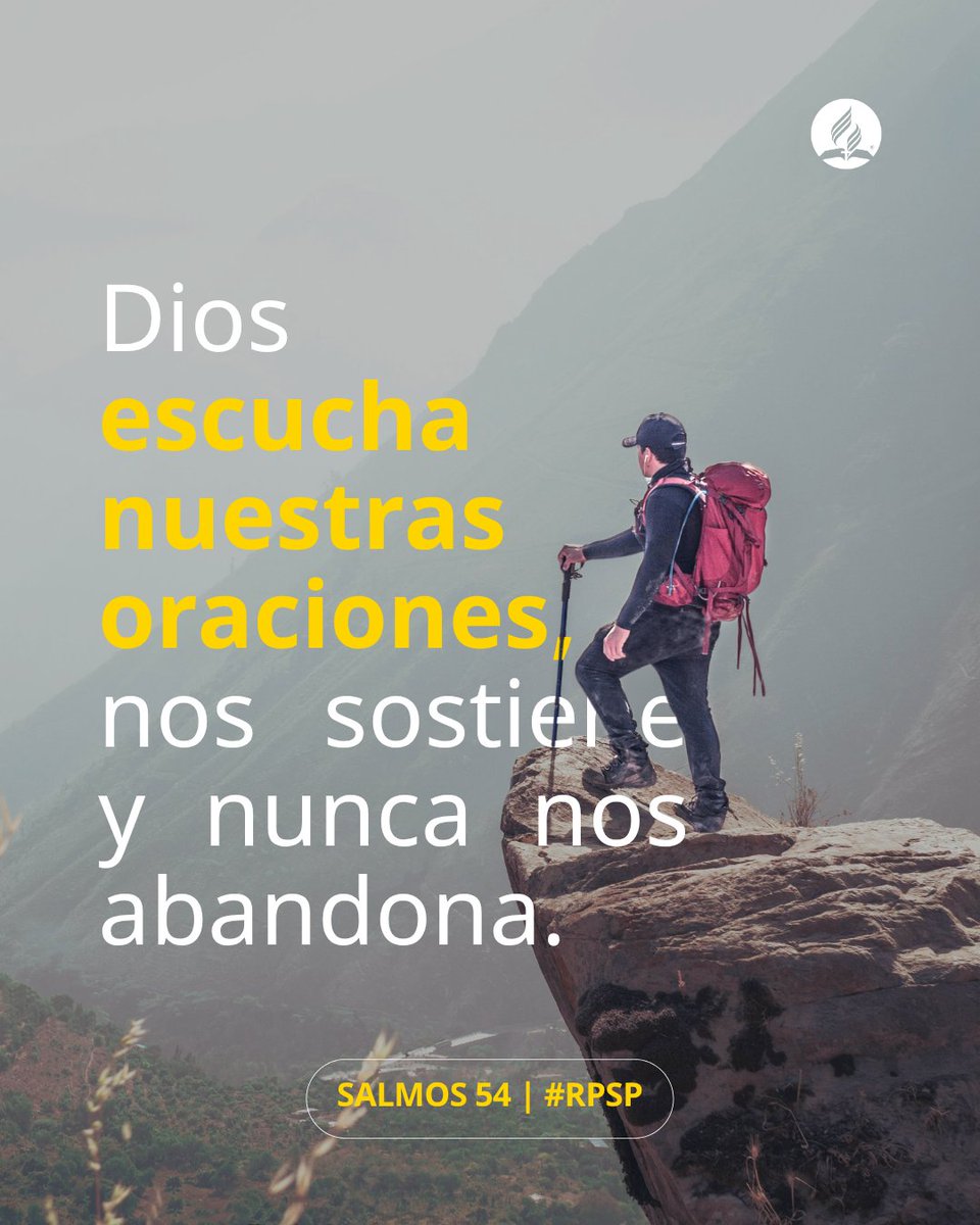 AdventistasDIA's tweet photo. En medio de la adversidad, el Salmo 54 nos invita a permanecer firmes en la fe. Dios escucha nuestras oraciones, nos sostiene y nunca nos abandona. #RPSP https://t.co/AAo6qVpm16