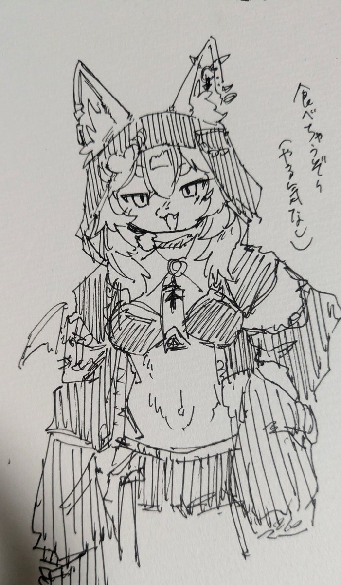 moaitaroudesu's tweet photo. 寝る前に落書き
明後日から数日間遠くに行く https://t.co/TRLVAorfkK