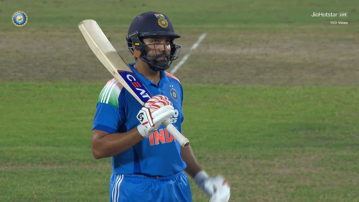 CricCrazyJohns's tweet photo. 🚨 HISTORY BY ROHIT SHARMA 🥶

- Rohit Sharma becomes the first batter ever to complete 200 sixes in a single country in ODIs.

The Greatest six hitter ever 🐐 https://t.co/rHjwovKvuq
