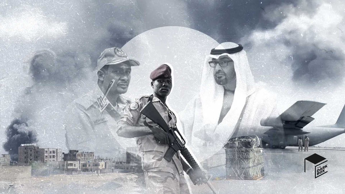 TheDarkBox71's tweet photo. Dark Box: Sudan’s War — The UAE at the Center of a Regional Network Fueling the Conflict

Sudan’s war is no longer simply an internal conflict between the Sudanese Armed Forces and the Rapid Support Forces. It has become a battlefield where the interests of multiple regional powers intersect. But the Dark Box report places the UAE in an exceptional position, describing it as the most influential external actor shaping the course of the war, despite the fact that, unlike Sudan’s neighbors, it shares no border with the country and faces no direct refugee influx that would explain the scale of its involvement.

The regional landscape is highly complex. According to the report, the RSF benefits from support from actors including Chad, Ethiopia, Uganda, Kenya, and South Sudan, while Egypt, Saudi Arabia, and Eritrea support the Sudanese Armed Forces and Sudan’s internationally recognized government. But the report argues that Abu Dhabi stands apart from the other players because its interests in Sudan extend beyond immediate border or security concerns into a broader network of economic and geopolitical interests.

This leads to the report’s most consequential question: Why has a Gulf state with no shared border with Sudan become one of the most influential outside powers in its war? The report’s answer is that Emirati policy is driven primarily by interests, profit, and influence, placing Sudan within a broader strategy involving resources, trade, the Red Sea, and the construction of cross-border networks of influence.

The scrutiny does not end with Abu Dhabi. The report raises a parallel question for the UAE’s Western allies: Given the seriousness of the evidence surrounding the Emirati role, why have Western partnerships with the UAE not translated into pressure capable of stopping the intervention through which the report accuses Abu Dhabi of helping fuel the war?

Sudan is paying the price for a domestic war that has evolved into a regional marketplace for power and competing interests. While Sudanese civilians bear the cost through bloodshed, displacement, and institutional collapse, the report advances its central accusation: Abu Dhabi is a major actor in the catastrophe, but the international silence surrounding its role must also become a subject of investigation and accountability.

https://t.co/dmh7OuvoF0

#Sudan #UAE #AbuDhabi #RSF #SudaneseArmedForces #Darfur #Khartoum #MBZ #Hemedti #SudanWar #Justice #DarkBox