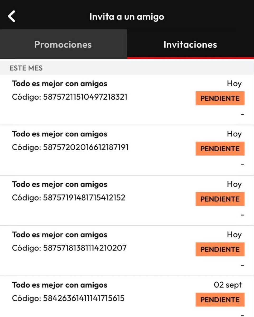 CholloSinFiltro's tweet photo. Códigos (1 uso cada uno, el primero que llegue):

58757211510497218321
58757202016612187191
58757191481715412152
58757181381114210207
58426361411141715615

Requisitos: 3 compras con tarjeta en 30 días + Bizum. Si aparece usado prueba con el siguiente🤑￼ https://t.co/vLnBEgQwEM