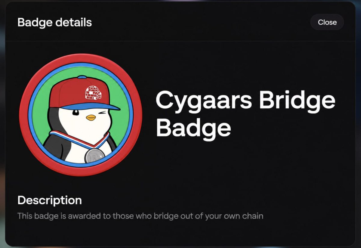 DSucenok's tweet photo. HOT😍😍😍
New secret badge!
Quick guide:
Withdraw all funds from @AbstractChain , and it’s YOURS! https://t.co/93AEUwE4DI