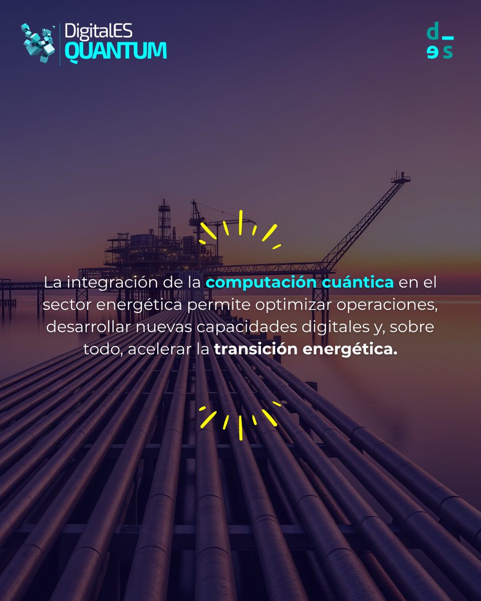 AsocDigitales's tweet photo. ⚡¿Qué impacto tiene la cuántica en la energía?

En #DigitalESQuantu, junto a @redpuntoes, @MoeveGlobal y @NTTDATA trabajamos en casos de uso para optimizar operaciones, anticipar incidencias y mejorar la toma de decisiones.

🖇️Descubre más: https://t.co/M6bLm1geO8 https://t.co/OqGEJqSAPN