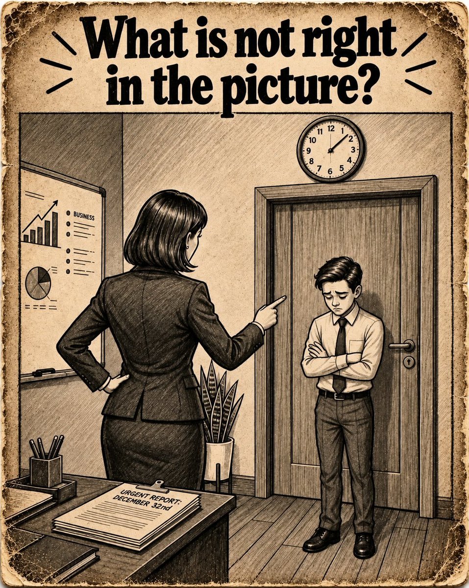 Maria0128tpn's tweet photo. Sharp Eyes only 👀

What is wrong in this photo

Drop your answers 👇 https://t.co/L5sw0rwpZ0