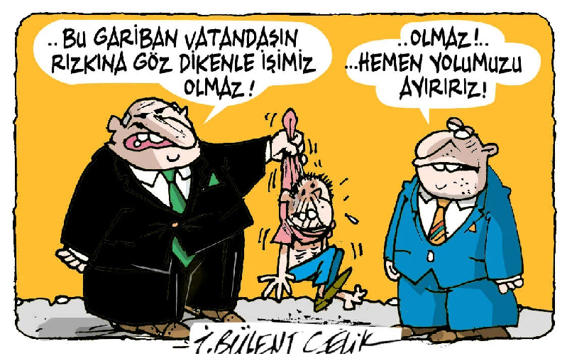 Hasanzkul11's tweet photo. Bülent Çelik karükatürü https://t.co/jGc2N45skE
