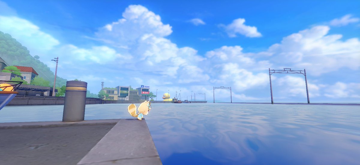 m_gameyou's tweet photo. にそう楽園においてなみのりくんは基本的に自由 https://t.co/AZwYaefxFg