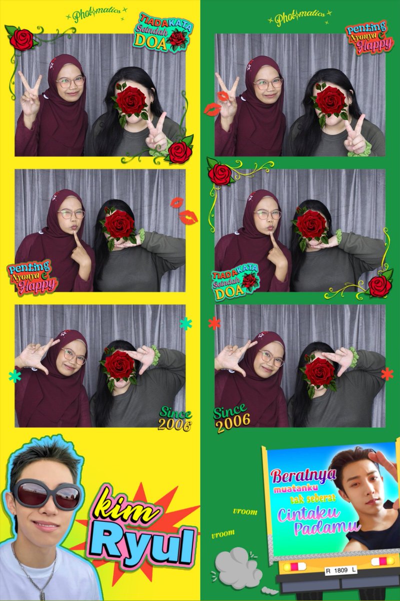 fwryvic_'s tweet photo. #latepost hunting pb bday ryull 😚💓🫰🏻
sebenerya banyak bgt frame lucuk, tapi klo gua pb pake semua frame ryul kayanya gua nanti makan nasi lauknya photobooth 😄🫰🏻 MKSH YH!! buat semua orang yg bikin frame lucuk gemes kren bday ryul kemarin 🫰🏻 https://t.co/tVqjMo0FYx