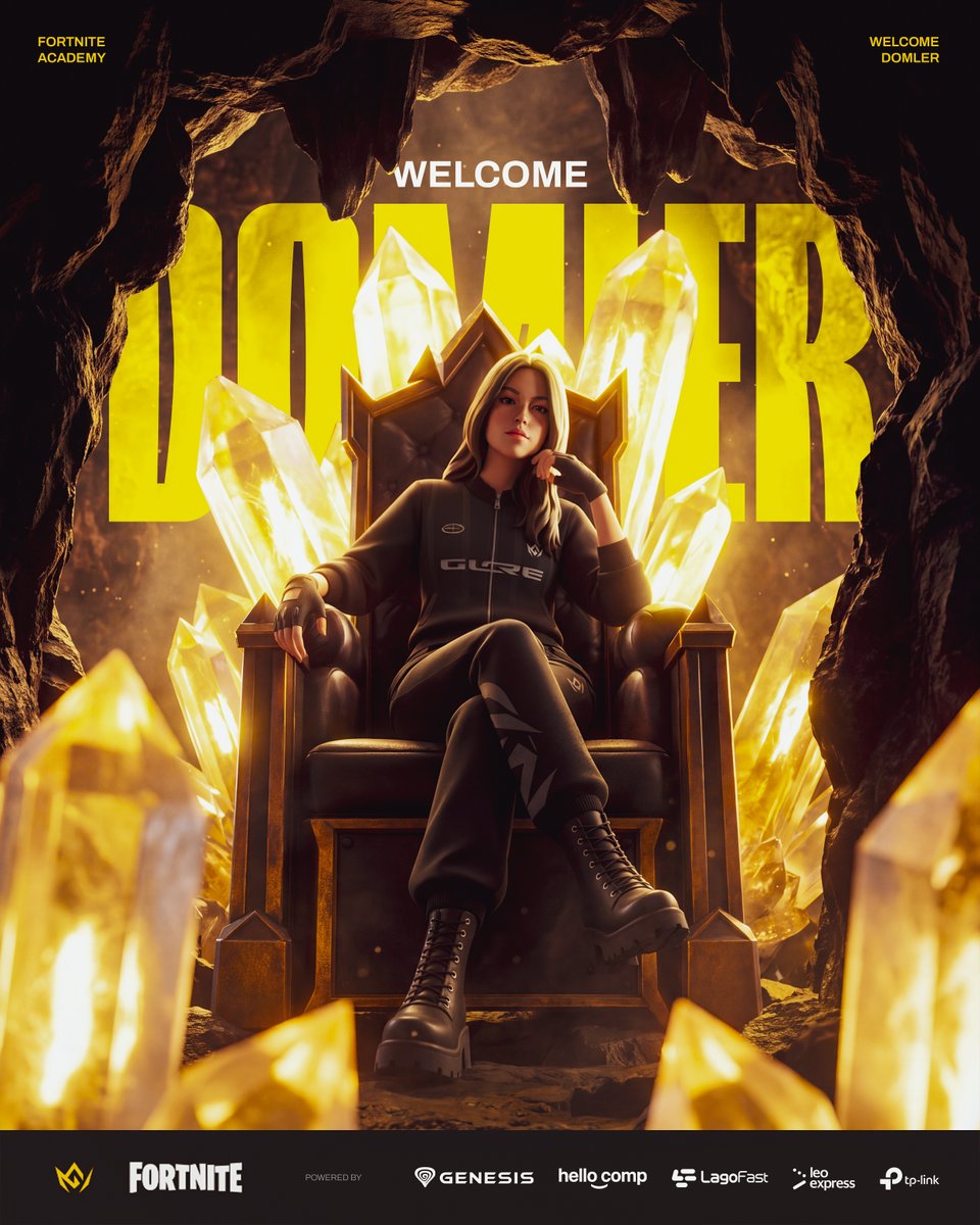 glore_gg's tweet photo. The new king has arrived.

Welcome to GLORE, @Domler_fn! 💛

#RETURNOFTHEKING 👑 https://t.co/OgEuLGzKuj