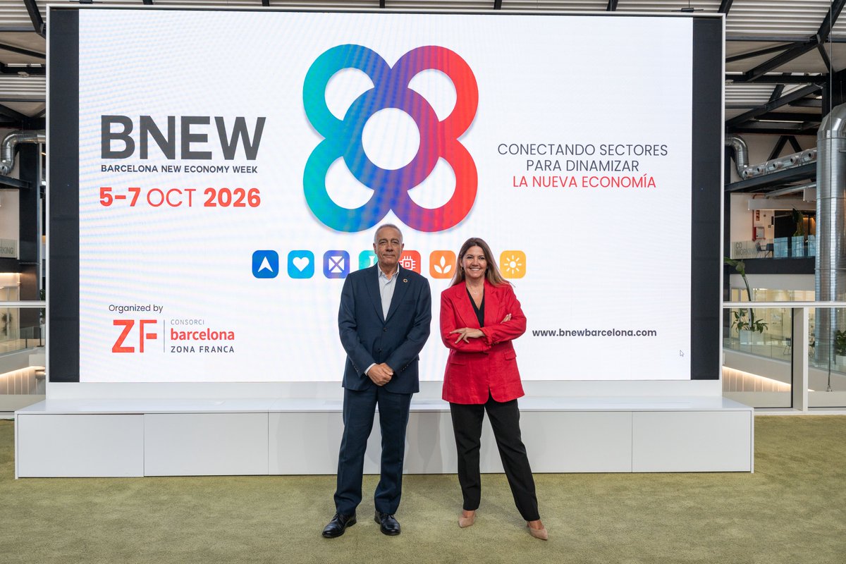 ConsorciZF's tweet photo. 🚀 Avui hem presentat davant dels mitjans de comunicació la 7a edició de la @BnewWeek 2026, que se celebrarà del 5 al 7 d’octubre a @DFactoryBCN.
🌍 270 speakers, més de 100 startups, 50 sessions i més de 50 experiències per descobrir com la innovació, la tecnologia i el talent transformen la nova economia.
@pere_navarro @SorigueBlanca