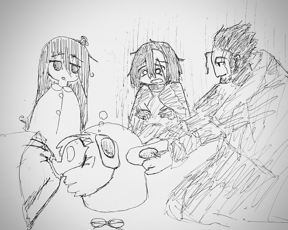 sleepballoon's tweet photo. #今月描いた絵を晒そう
おふざけばかりだ
3枚目の子これからも描きたい https://t.co/o30PEfUOAS