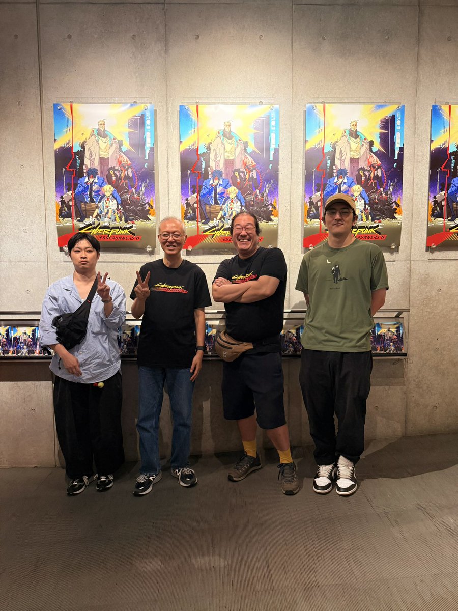 trigger_inc's tweet photo. 本日、国内初となる
『Cyberpunk: EDGERUNNERS 2』の試写会が開催さ��ました！

いよいよ来月！
10月20日(火)よりNetflix独占配信スタート⚡️

五十嵐監督をはじめTRIGGERの新世代スタッフが描く新たなNIGHT CITYの物語にご期待ください！ https://t.co/lWnk2Z9aki