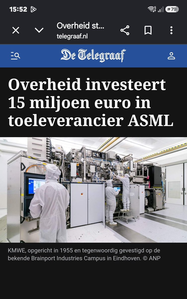 EdHHWNL's tweet photo. 15 miljoen investeren in de chip-industrie (a.i.)  heeft niets met investeren te maken.
Dit zijn een paar stuivers en verklaart waarom de EU compleet achteraan loopt in de A.I. wereld. https://t.co/mRXoov3Eor