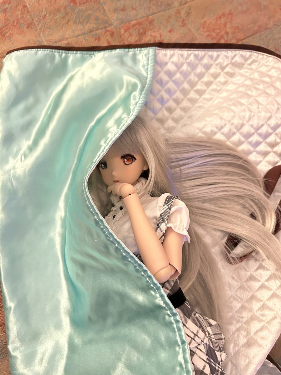 suuu_san4's tweet photo. お題【つつむ】
おくるみ！お出かけ必需品✨
スリングドールおくるみの新型も
欲しいけど旧型も頑張ってくれてるので
″悩みちゅ〜♪
#深夜のドール撮影素敵文1440分1本勝負
#YURIQLO
#DDdyトワ https://t.co/LR9J5HIQVL