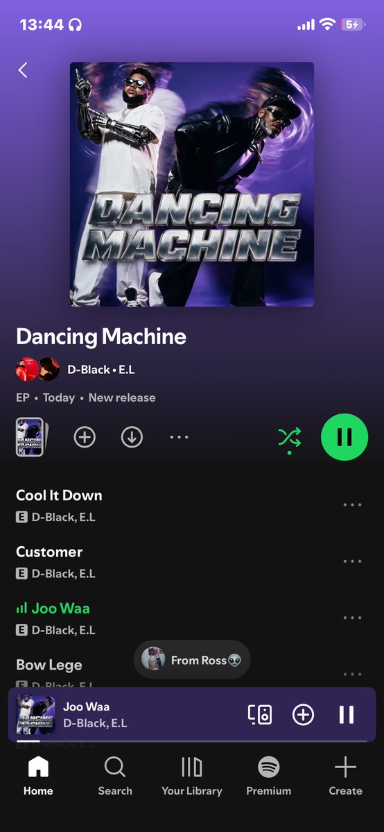 Ericstrofy's tweet photo. What’s your favorite song
 from the #DancingMachineEP  by @DBLACKGH &amp; @ELgh_ 

Let’s Go  comment or quote tweet with your favorite song 

Apple Music - https://t.co/ic6JnQCQtK

Spotify -  https://t.co/S0O6holGOU… https://t.co/WO0lLKUM2s