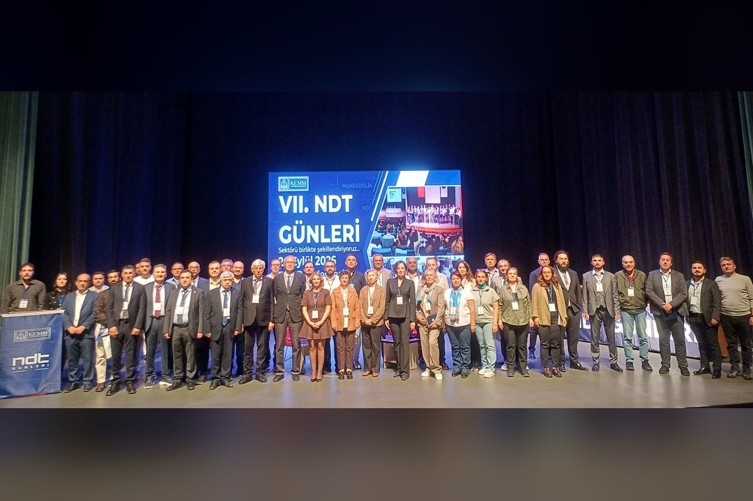 aburak_m's tweet photo. 1/3| TMMOB Makina Mühendisleri Odası Kaynak Eğitim ve Muayene Merkezi (KEMM) tarafından düzenlenen VII. NDT Günleri etkinliğine katıldım.
Tahribatsız muayene teknolojilerindeki güncel gelişmelerin, farklı sektörlerdeki endüstriyel uygulamaların https://t.co/zeCy1GhdLz