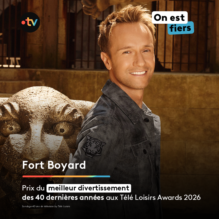 francetvpro's tweet photo. 📺#TLAwards2026 

Fort Boyard remporte le Télé Loisirs Award 2026 du meilleur divertissement des 40 dernières années.
Bravo à toutes les équipes de Fort Boyard ! 👏

@cyrilferaud https://t.co/2tFibOfJ6h