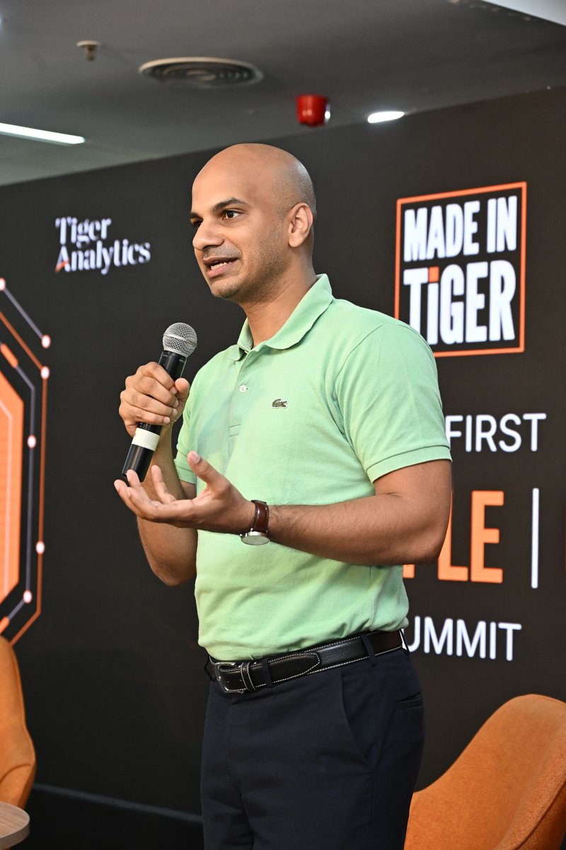 TigerAnalytics's tweet photo. Made in Tiger, Chennai brought our Tribe together for a day of tech, people, culture and ingenuity.
From a fireside chat with Prof. Mitesh Khapra to Tech Pavilions showcasing Tiger IP, ideas kept flowing. And between it all, laughs, stories, games and plenty of energy.
#Tigerat15 https://t.co/QVruvdVPo8