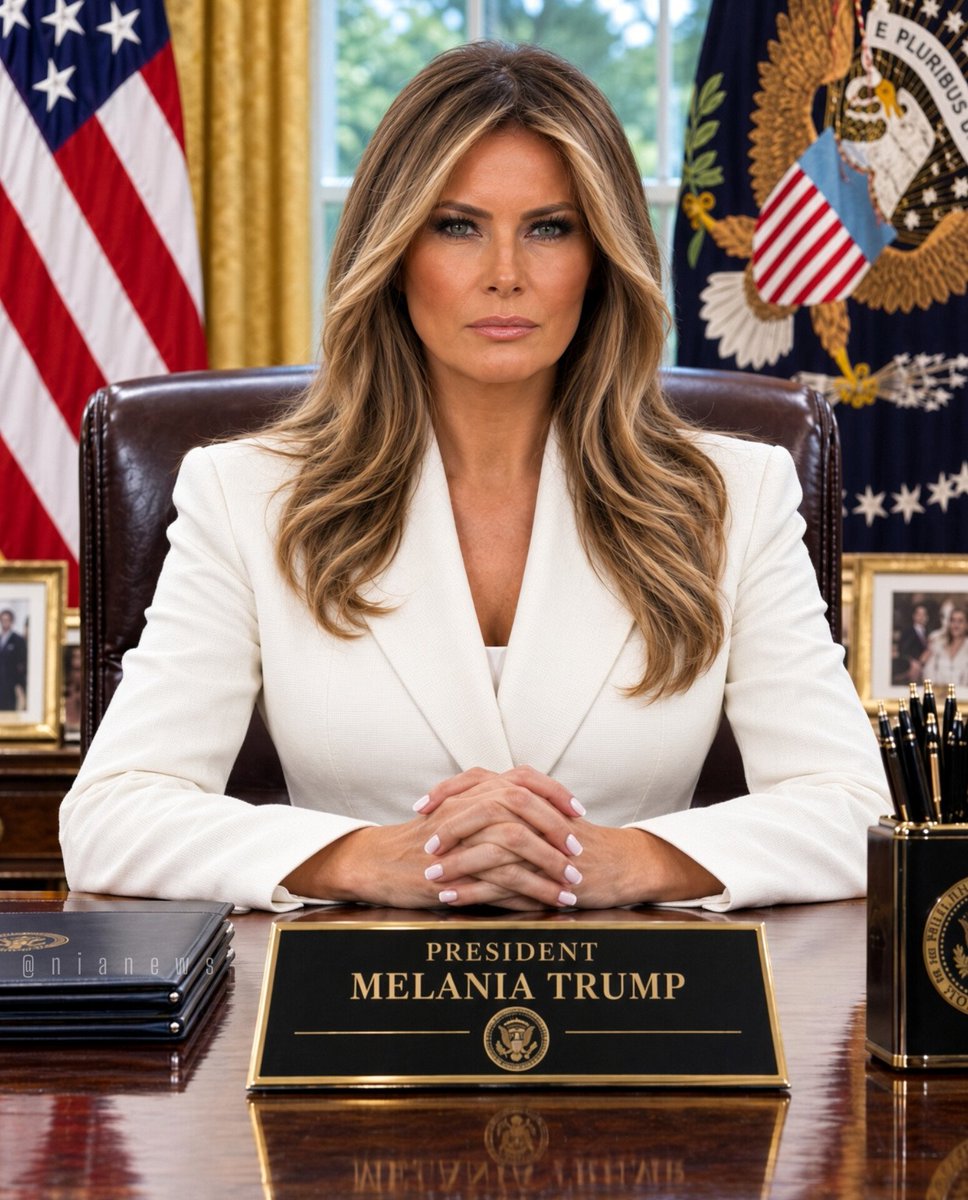 HazelLiaqa4848's tweet photo. Do you think Malania Trump can be a Great President of America?

She has all the qualities of President. https://t.co/VCJIm7VyIN