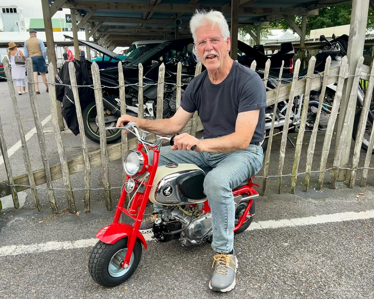 DoylePrangbi's tweet photo. What a delight to meet motorsport legend Neil Trundle. His 40-year career includes co-founding Rondel Racing with Ron Dennis and serving as McLaren’s chief mechanic, including as Senna’s mechanic. Remarkable. https://t.co/up25JfpBVt