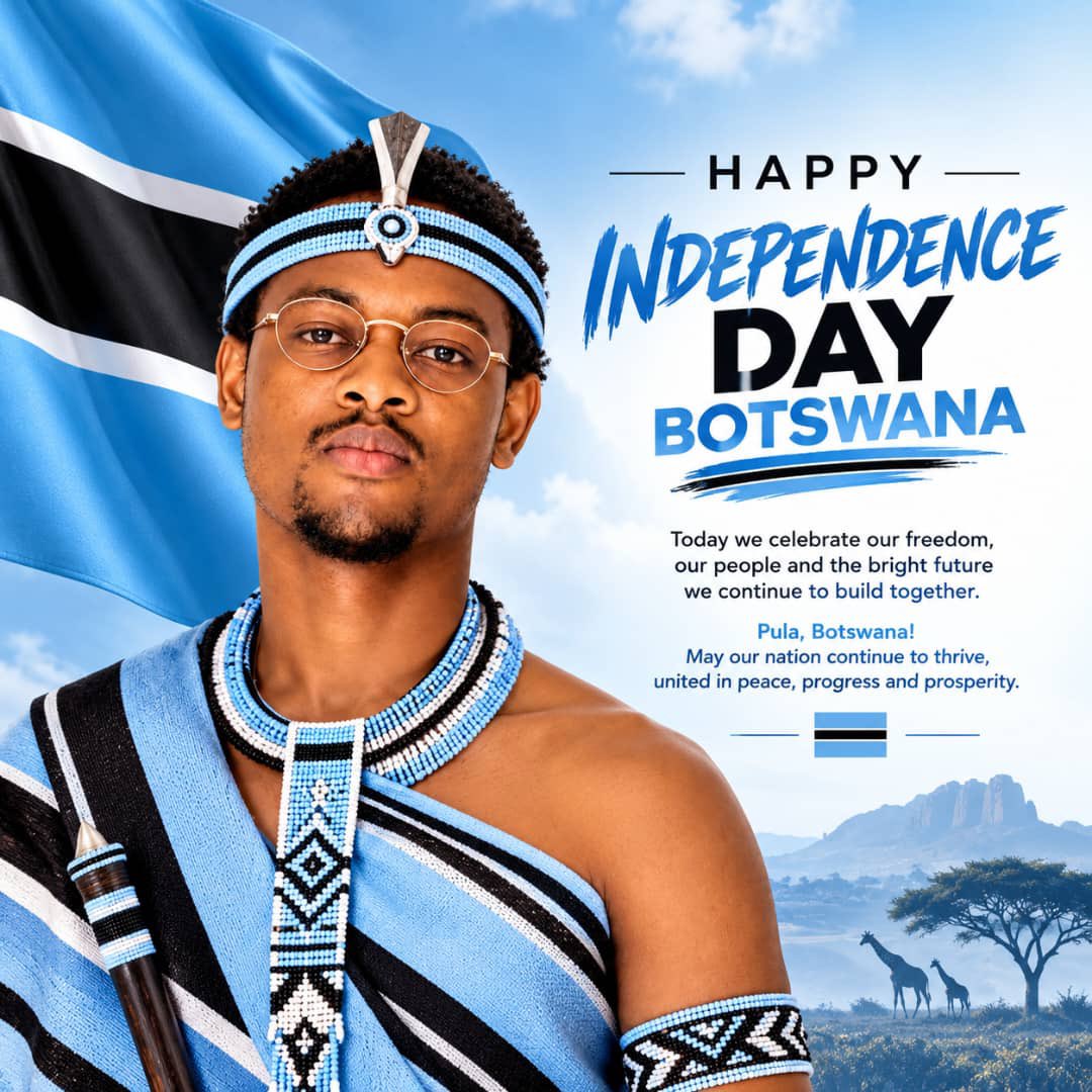 AikouAjanaku's tweet photo. Happy Independence bostswana 💚
With love from prof Aikou
#Aikou #BBNaija https://t.co/5q44bx5tE2