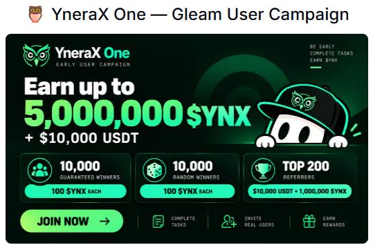 superbeel182's tweet photo. I'm joining the https://t.co/xve9k0oUOE Early User Campaign 🦉 Join early & earn $YNX rewards join: https://t.co/PRkDf3aUP0 #YneraXOne #YNX #YneraX #Giveaway #YNXToken #YNX https://t.co/5vp8SGPneO