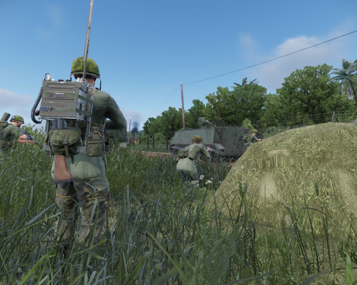 helhest28's tweet photo. Buenas tardes, os dejamos las imágenes de la Operation Iron Mosoon “Operation Southern Watch” en Arma Reforger. Esperamos que os guste. #armareforger #milsim #simulacionmilitar #helhest #español #vietnam https://t.co/BYBmeBkeut
