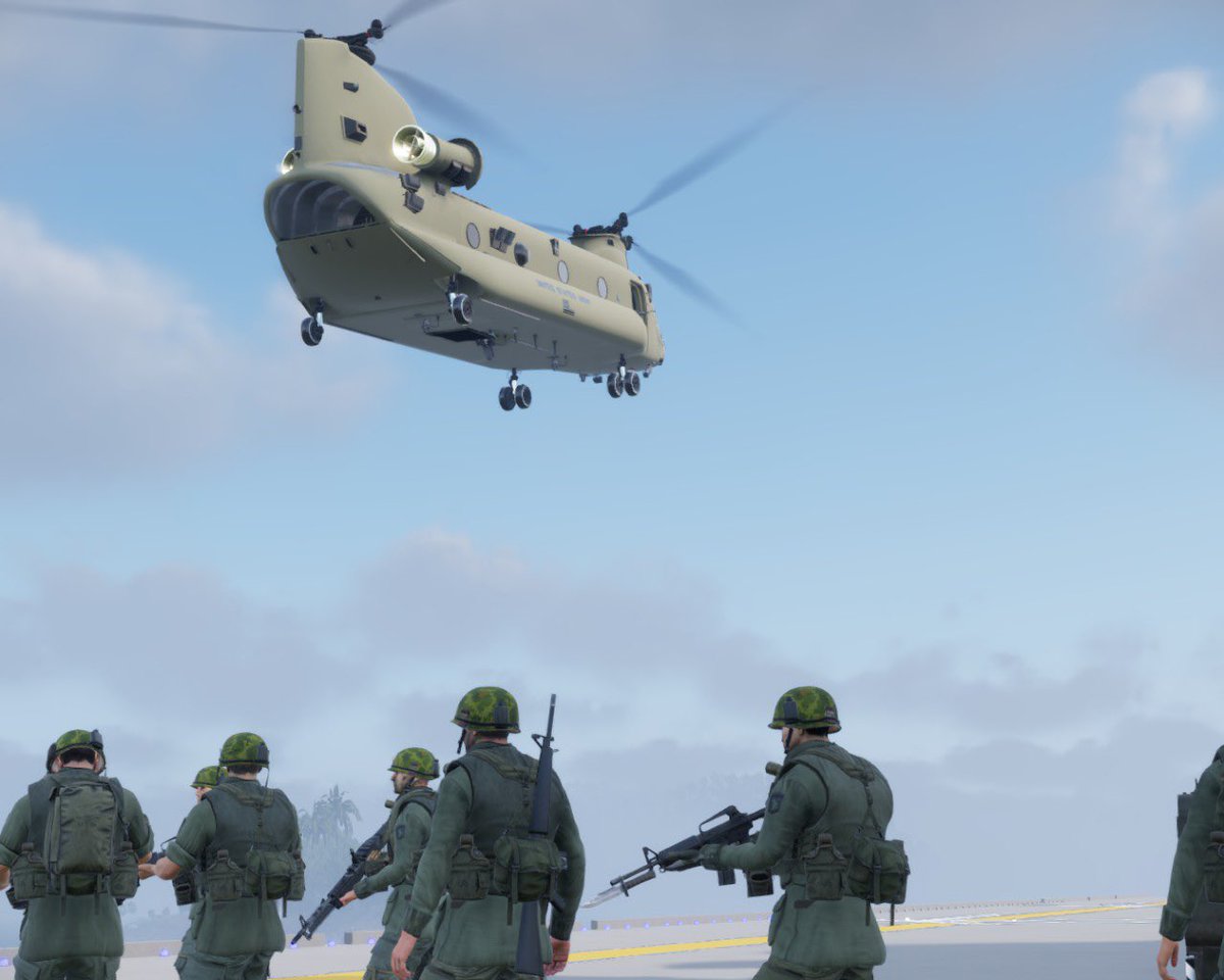 helhest28's tweet photo. Buenas tardes, os dejamos las imágenes de la Operation Iron Mosoon “Operation Southern Watch” en Arma Reforger. Esperamos que os guste. #armareforger #milsim #simulacionmilitar #helhest #español #vietnam https://t.co/BYBmeBkeut