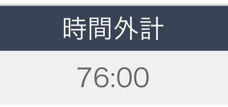 RAM_8b's tweet photo. 今月の残業時間になります
9月もお疲れ様でした https://t.co/mLWm1ysFUA