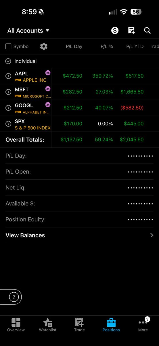 2gs_mr's tweet photo. The % on those AAPL 😮‍💨😮‍💨😮‍💨
Also kinda fuck googl😂 https://t.co/lGJLUmrIEH
