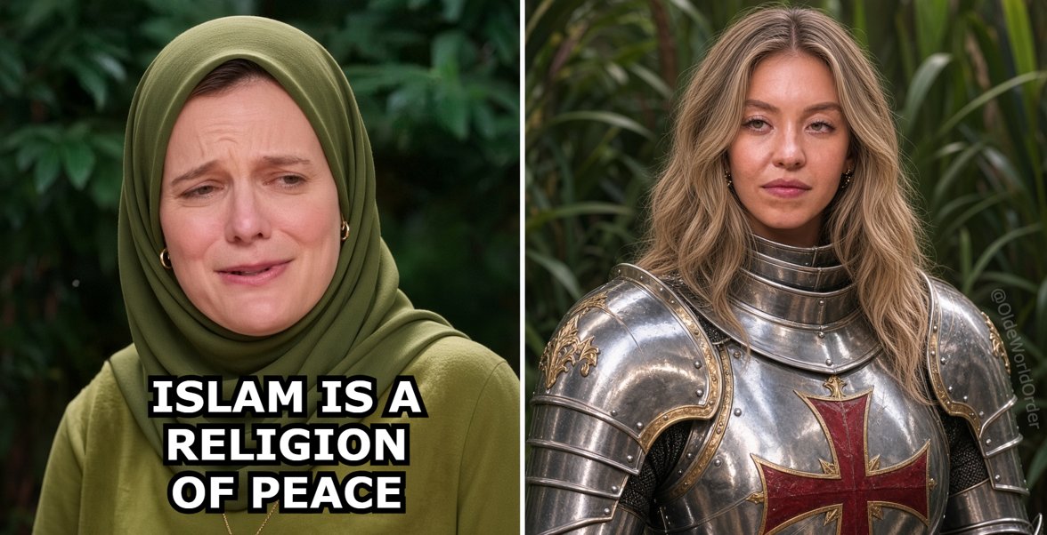 OldeWorldOrder's tweet photo. Islam is not a religion of peace.

And it never has been. https://t.co/jECd4DNafs