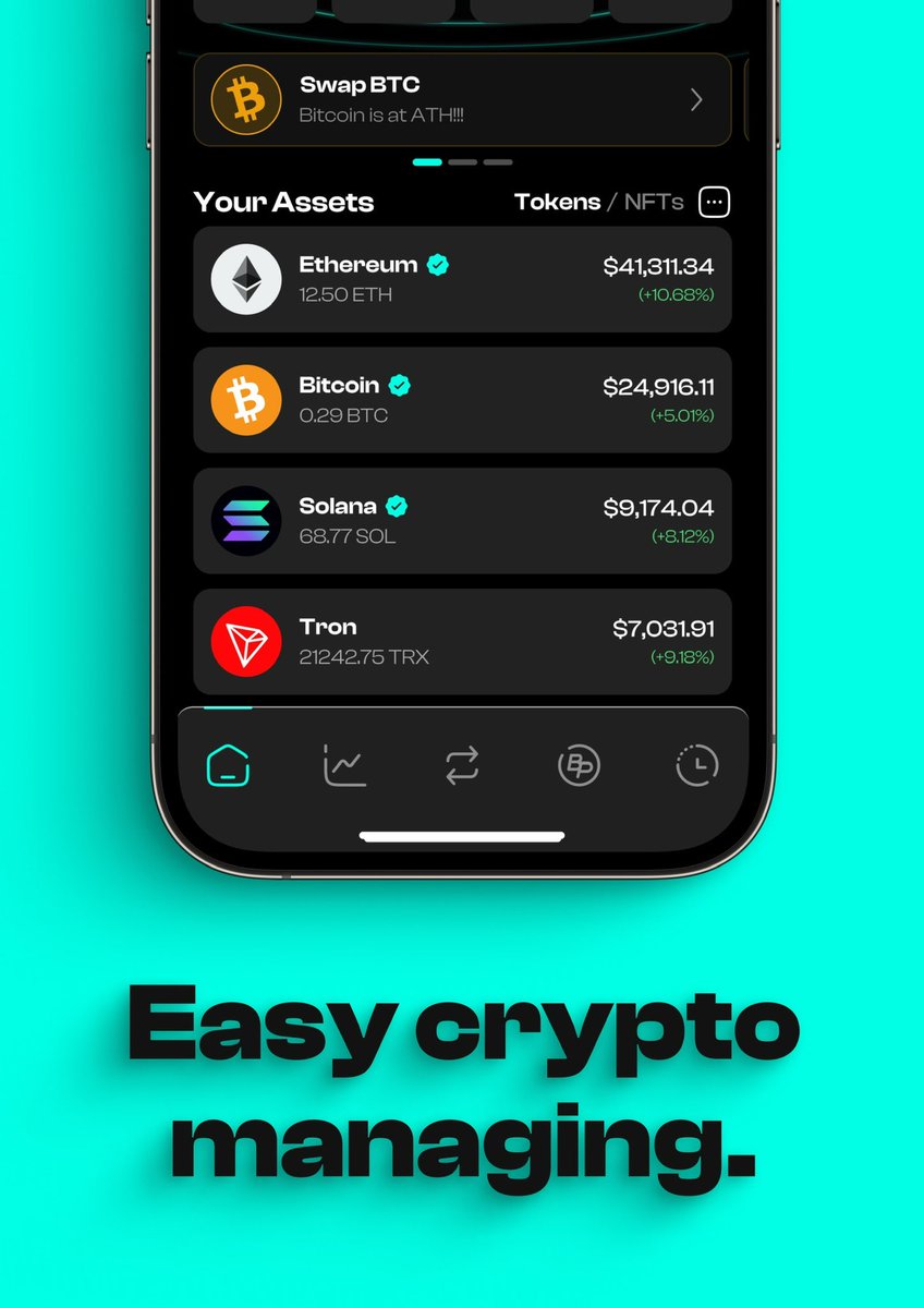 BitlockWallet's tweet photo. More time watching the market.

Less time moving between platforms.

Bitlock keeps your trading flow in one place, with multiple chains and Fiat crypto buying. https://t.co/nXAoizjQ7X
