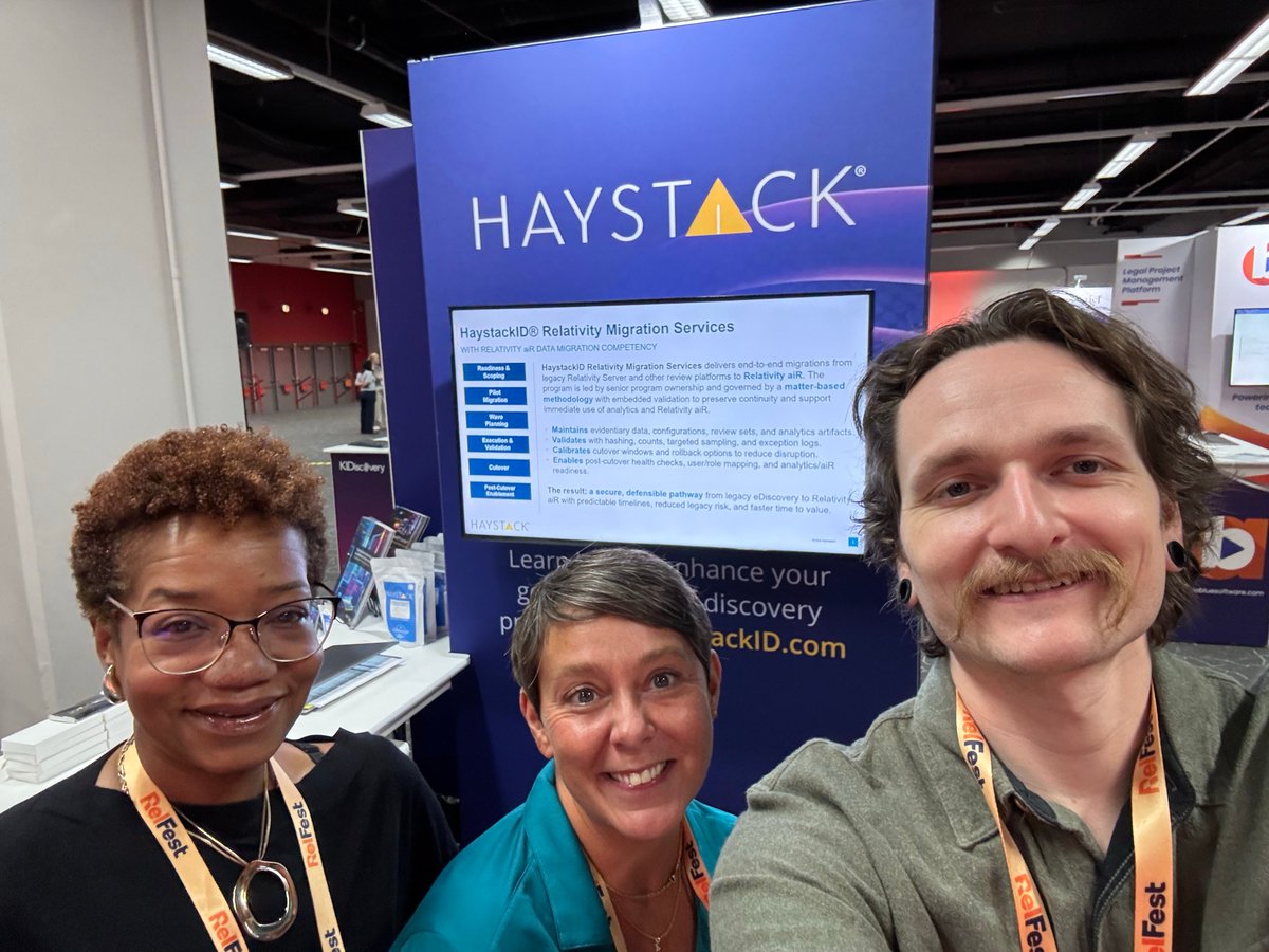 HaystackID tweet picture
