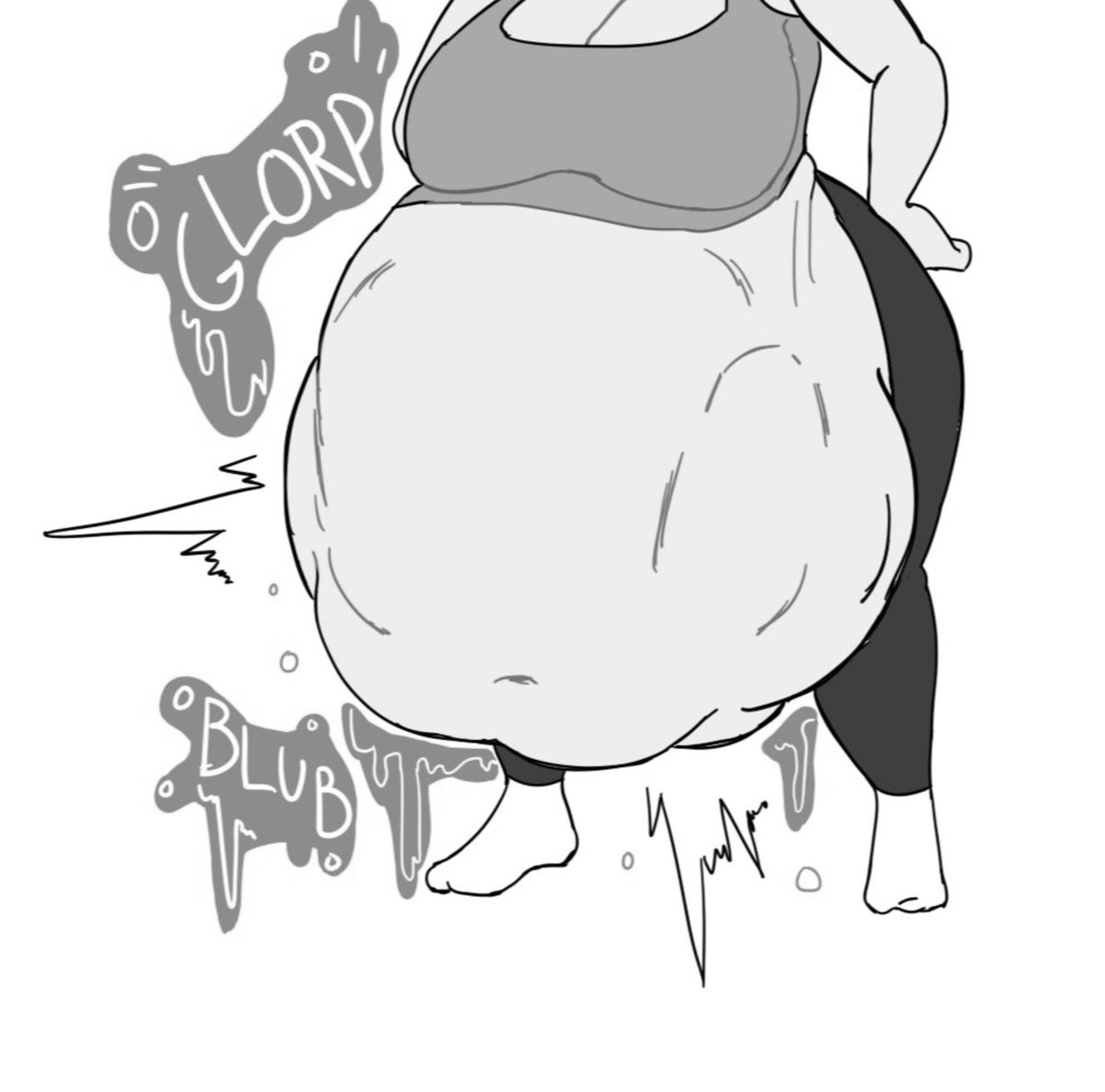 GreedyGirlGut's tweet photo. Hoooooough boy~♡

A certain anonymous someone decided to take a seemingly PERMANENT residence in my melting pot of a gut~!!

Wonder how long they'll last against my potent stomach acids, I'm surprised they've lasted this long to begin with~♡

#vore #vorerp #erp #gutslutprisoner https://t.co/jZ36s7Ttg6