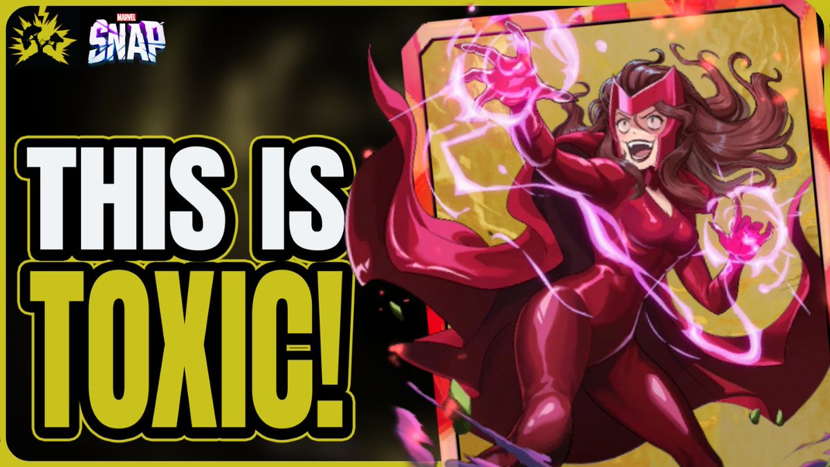 RJWood77's tweet photo. My Scarlet Witch/Gambit deck that @ItsGuestGaming chat called the "friendship killer" is here with my full deck guide and gameplay!

Check it out down below! ⬇ https://t.co/U9ro0gNiFm