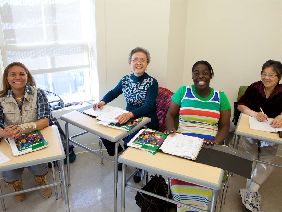 RosiesPlace's tweet photo. Then and Now: Our Women's Education Program began decades ago, with small classes held in our Dining Room between meals. Today, our Women's Education Center welcomes hundreds of women into our classrooms every year.

#throwback https://t.co/1PKhsYQy1o