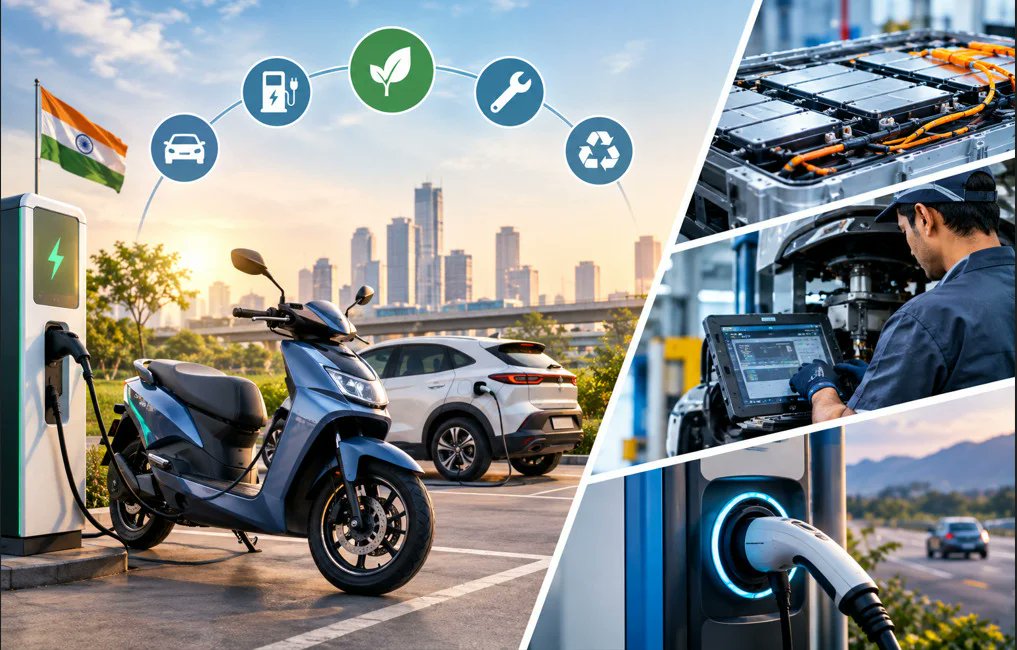 millenniumnx's tweet photo. https://t.co/G7prS6kPMA

India's EV Boom Is Changing How Cars Are Built, Charged and Fixed

#electricvehicle
#ev
#electriccar
#electriccars
#electricvehicles
#evlife

#zeroemissions
#gogreen
#sustainablemobility
#cleanenergy
#goelectric https://t.co/VHW5UjNV34