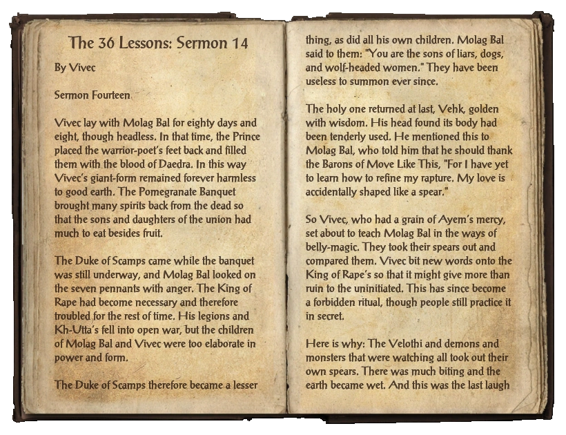 MorrowindGOTY's tweet photo. i've mentioned it a couple times but it always makes me laugh when an oblivion or skyrim fan starts dipping their toe into morrowind lore and begins to understand what morrochads are talking about when we start prattling on about our superior lore and writing. https://t.co/JXa0nQ3ujz
