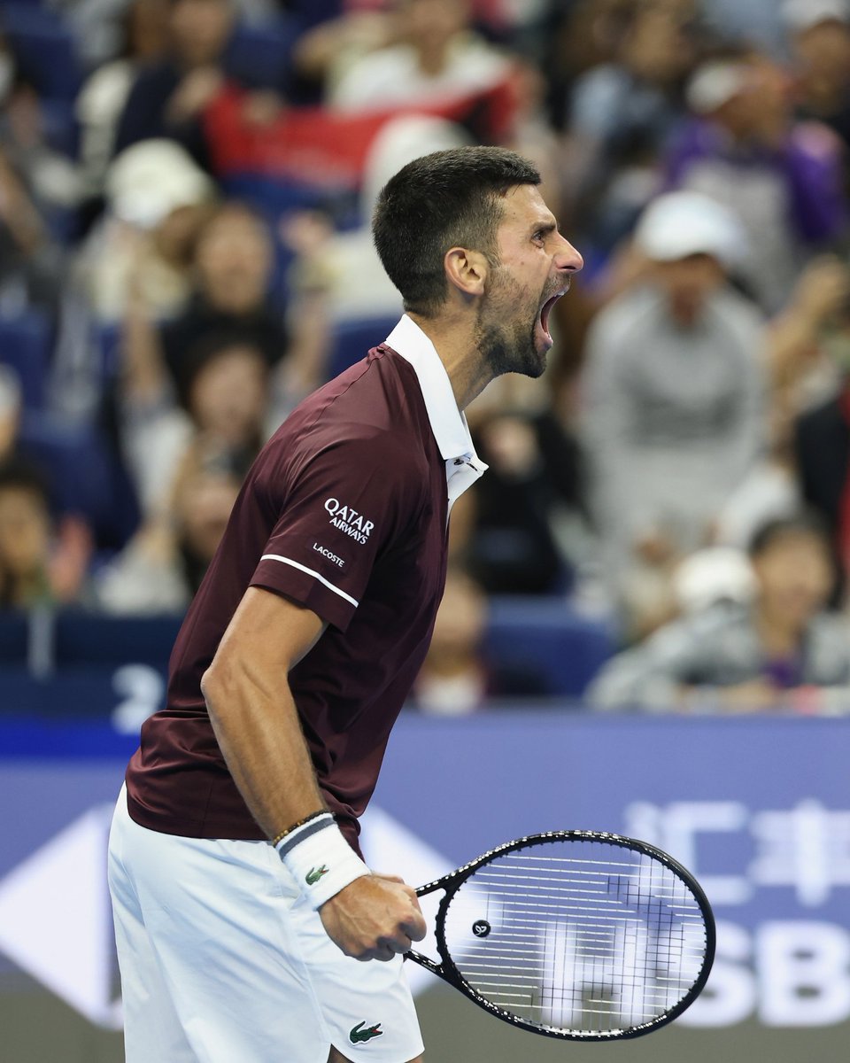 LaureusSport's tweet photo. 𝗦𝘁𝗮𝘆𝗶𝗻𝗴 𝗽𝗲𝗿𝗳𝗲𝗰𝘁 𝗶𝗻 𝗕𝗲𝗶𝗷𝗶𝗻𝗴 ✨

Five-time Laureus World Sportsman of the Year Novak Djokovic starts with a win at the #ChinaOpen to reach a superb 30-0 record at the tournament https://t.co/1Cb3briwhF