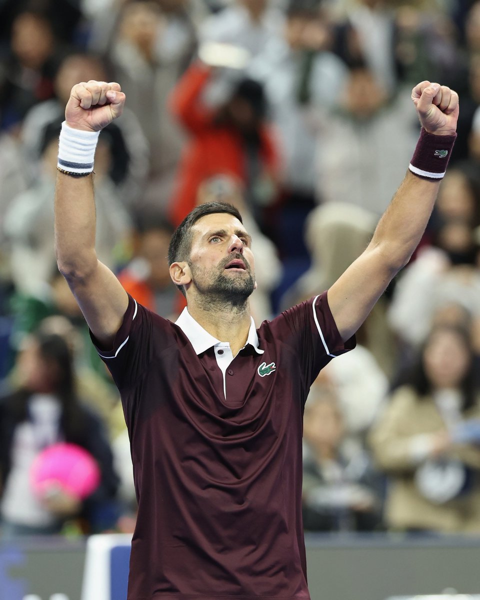 LaureusSport's tweet photo. 𝗦𝘁𝗮𝘆𝗶𝗻𝗴 𝗽𝗲𝗿𝗳𝗲𝗰𝘁 𝗶𝗻 𝗕𝗲𝗶𝗷𝗶𝗻𝗴 ✨

Five-time Laureus World Sportsman of the Year Novak Djokovic starts with a win at the #ChinaOpen to reach a superb 30-0 record at the tournament https://t.co/1Cb3briwhF