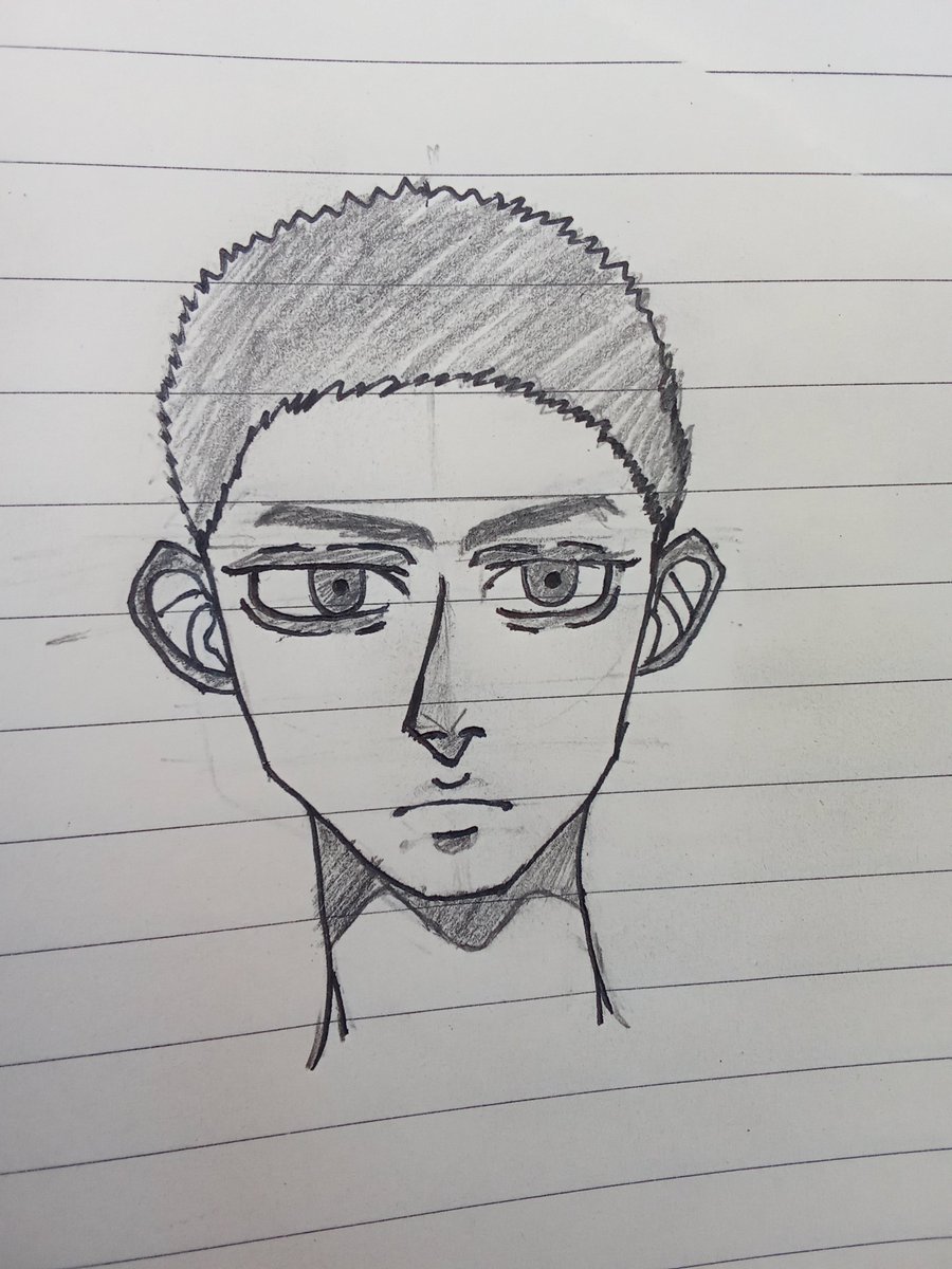 Obiy_OY1's tweet photo. Comparisons between me and my artist friend Ali: there is a huge difference between us—he has been drawing for three years, while I have been drawing for a month.
#artmootsㅤ https://t.co/AwL5PN79C0