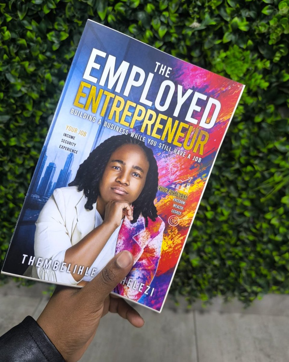 10bthembi's tweet photo. Join me at the launch of "The Employed Entrepreneur" as we explore building a business while you still have a job.

📅 14 October 2026 | 18:00
📍 Elohim Bible Church
21 14th St, Marlboro, Sandton, 2063

RSVP: https://t.co/vx9W8a9HCJ
Order your copy: https://t.co/AEvmCBQrI5 https://t.co/VwWlk1be29