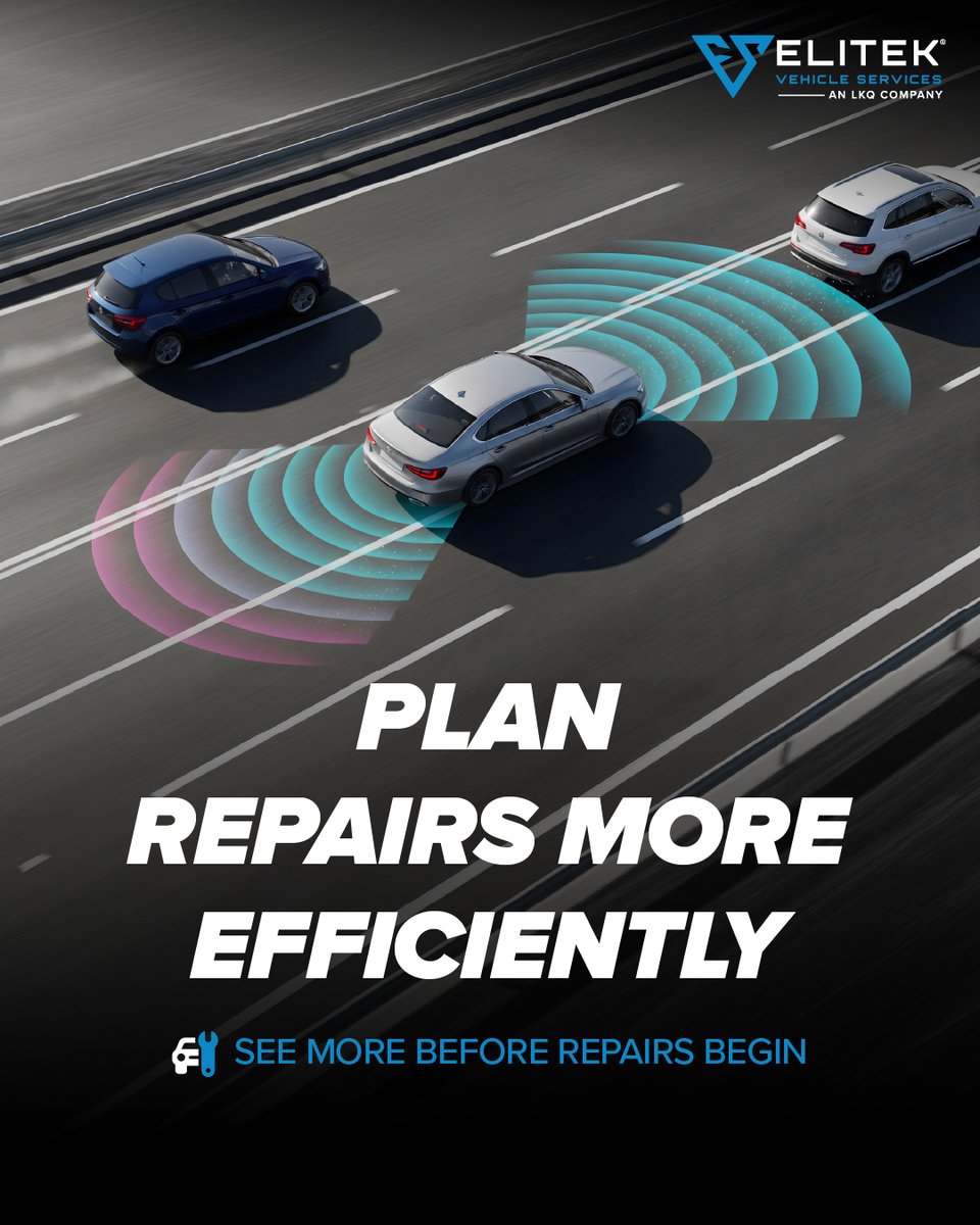 ElitekAuto's tweet photo. ADAS MAP helps shops identify calibration requirements earlier in the repair process so teams can improve workflow planning and support proper repair documentation.

The more visibility shops have upfront, the smoother repairs move through production.

#ADASMAP #Elitek #ADAS... https://t.co/0z0bTkeTvZ
