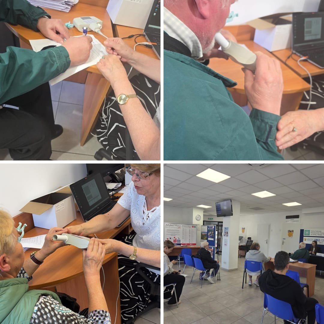 NFZ_Lublin's tweet photo. 🗓30 września ➡️Polski Dzień Spirometrii
🫁W ramach akcji #LubelskiNFZ z 🆓️spirometrii skorzystało 50 osób
🆘️4 osoby otrzymały wskazania dla lekarza rodzinnego do dalszej diagnostyki w kierunku #POChP https://t.co/zEd4mwBqo5