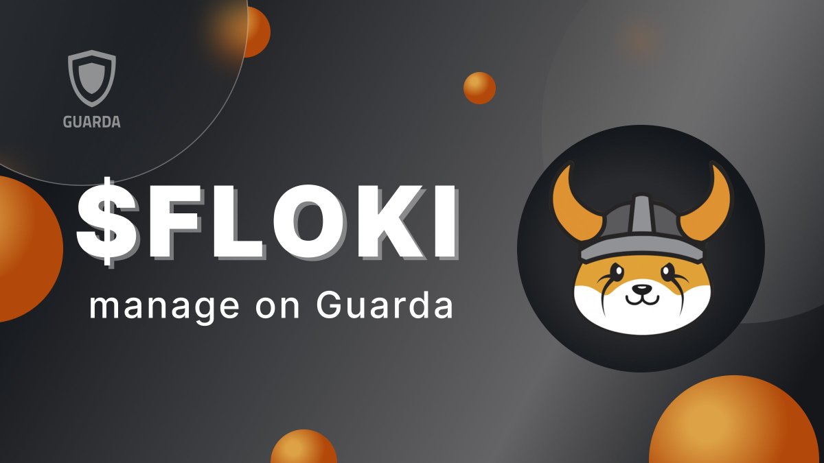 GuardaWallet's tweet photo. Shoutout to #FlokiArmy! 🐶 
@FLOKI 
 
You can buy, store, send, receive and exchange your 
$FLOKI on Guarda Wallet🫶

Haven't set up your #FLOKI wallet yet? It's high time to get started 👉 https://t.co/I0IsXBMtiH https://t.co/Ov9T0hHtfD